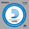 D'Addario PL016 Losse Snaar .016 Elektrisch / Western