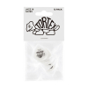 Dunlop 478P100 Tortex White Jazz III 1.0mm Plectrum 12-Pack