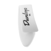 Dunlop 9002 Plastic Duimplectrum Wit Medium - Per Stuk