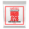 Ernie Ball 1228 Pure Nickel Losse Snaar .028 - Per Stuk