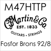 Martin M47HTTP 92/8 Phosphor Bronze .047 Losse Snaar