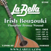 La Bella IB1244S Phosphor Bronze Irish Bouzouki Snaren (12-44) Standard