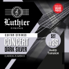 Luthier LU-35 Concert Dark Silver Klassieke/Flamenco Gitaarsnaren - Medium/Hoge Spanning