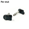 OCD Nano Plugs Haakse 6.3mm Jack Stereo - Per Stuk