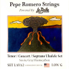 Pepe Romero LAVA2 Fluorocarbon Sopraan/Concert/Tenor Ukulele Snaren - Lage G