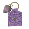 PickPouch Lederen Plectrumhoesje Sleutelhanger New York Croco Paars - Aanbieding