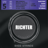 Richter RB40120 Ion Coated Bassnaren 5-Snarig (40-120) Light Gauge