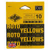 Rotosound R10-3 Yellows Gitaarsnaren voor Elektrische Gitaar (10-46) 3-Pack