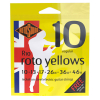 Rotosound R10 Roto Yellows Snarenset voor Elektrische Gitaar (10-46)