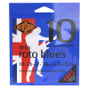Rotosound RH10 Roto Blues Snarenset voor Elektrische Gitaar (10-52)