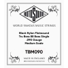 Rotosound TBM090 Black Nylon Medium Scale Losse Bassnaar .090