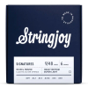 Stringjoy HVY9 Signatures Nickel Wound Elektrische Gitaarsnaren (9-46) Heavy Bottom Super Light Gauge