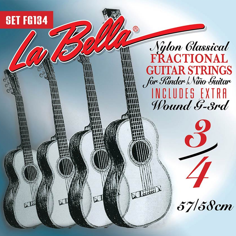 La Bella FG134 Klassieke Gitaarsnaren - Normale Spanning