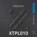 D'Addario XTPL010 Plain Steel XT Losse Snaar .010