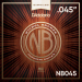 D'Addario NB045 Nickel Bronze Losse Akoestische Snaar .045