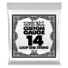Ernie Ball 1314 Loop End Plain Steel .014 Losse Snaar 6-Pack