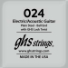 GHS Strings GB 024" Plain Steel .024 Losse Snaar