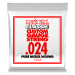 Ernie Ball 1224 Pure Nickel Losse Snaar .024 - Per Stuk