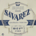 Savarez 526B Losse Silver Plated E6-Snaar (laag) - Lage Spanning
