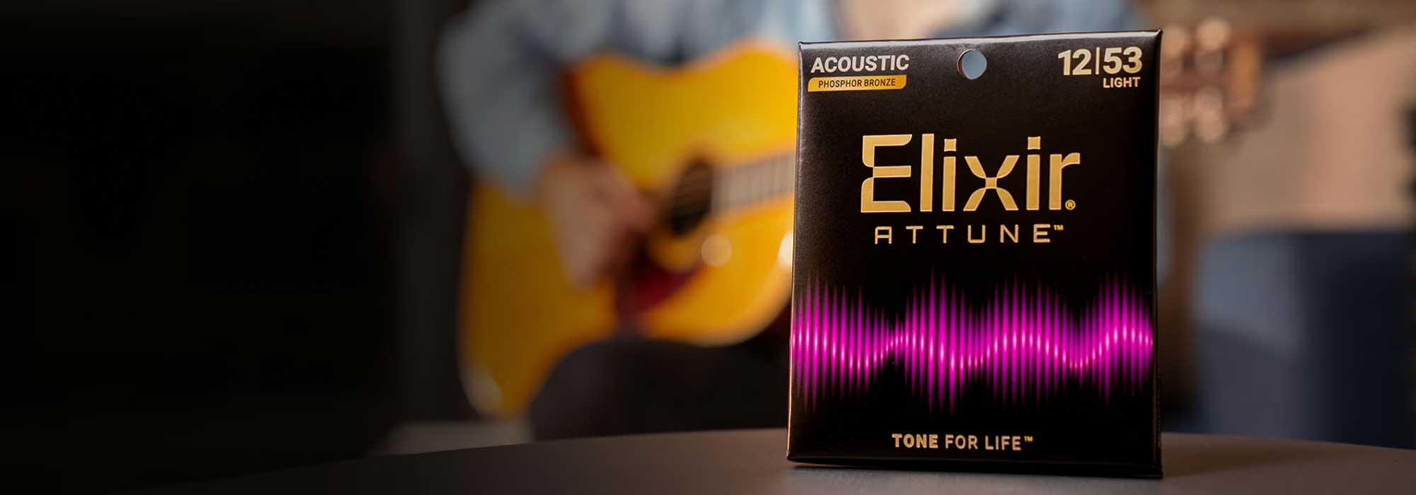 Nieuw: Elixir Attune akoestische gitaarsnaren