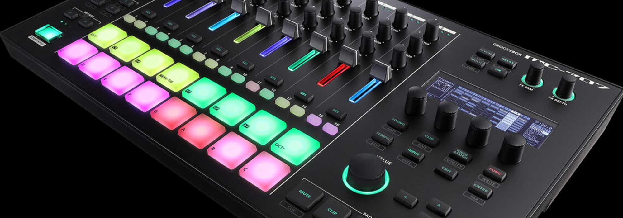 Roland MC-707 Groovebox: hands-on produceren